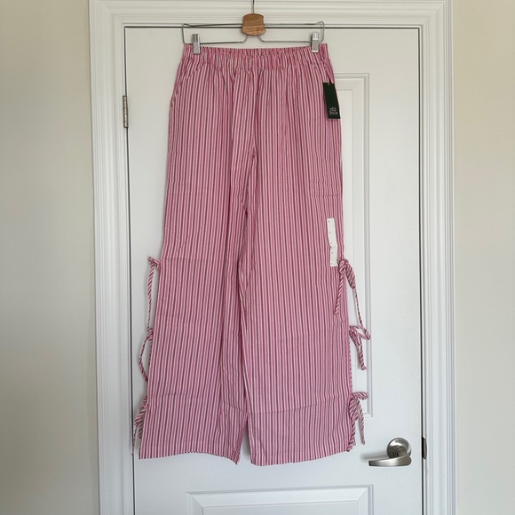 Target Pants - Wild Fable Side-Tie Striped Pants size M NWT